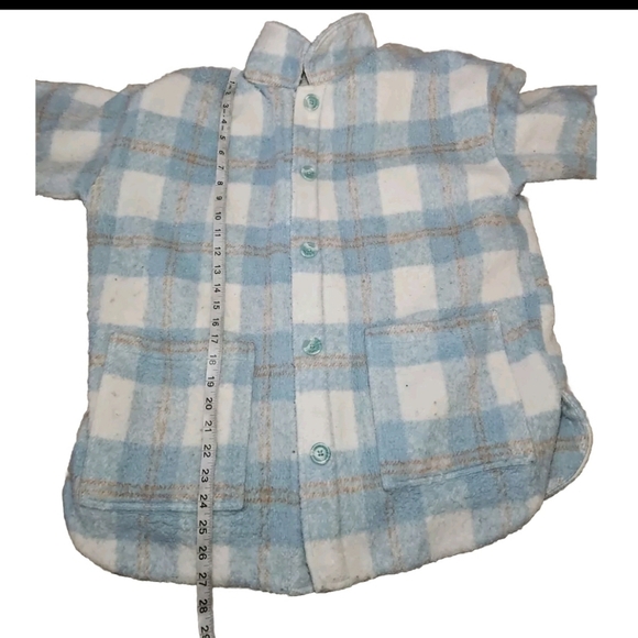 L* Space Womens Warm Seaside Shacket in Poolside & Cream S - Picture 12 of 13